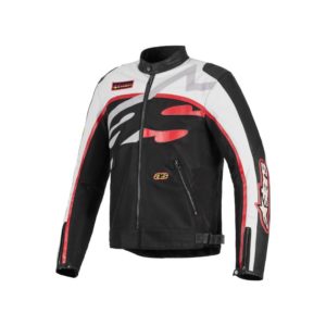 CHAQUETA ALPINESTARS AXTON BLACK OFF WHITE BRIGHT RED