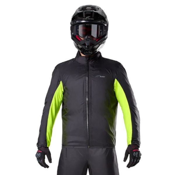 Chaqueta Alpinestars BOGOTA' PRO DRYSTAR JACKET BLACK ICE GRAY YELLOW FLUO