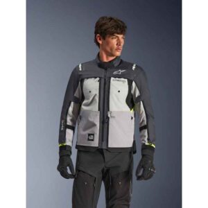 CHAQUETA ALPINESTARS CUSCO DRYSTAL® ICE GRAY MID GRAY DEEP GRAY