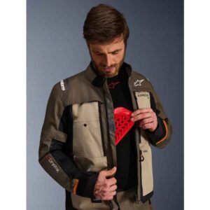 CHAQUETA ALPINESTARS CUSCO DRYSTAL® WALNUT ALUMINUM BLACK