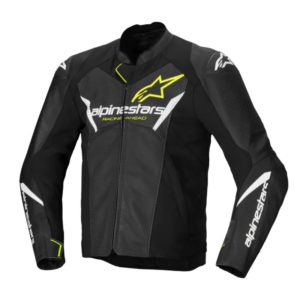 Chaqueta Alpinestars FASTER V3 AIRFLOW BLACK WHITE YELLOW FLUO