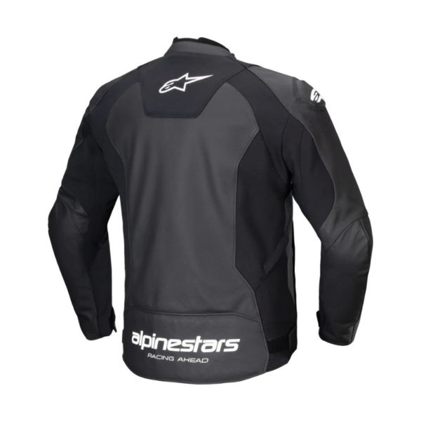 Chaqueta Alpinestars FASTER V3 LEATHER BLACK WHITE