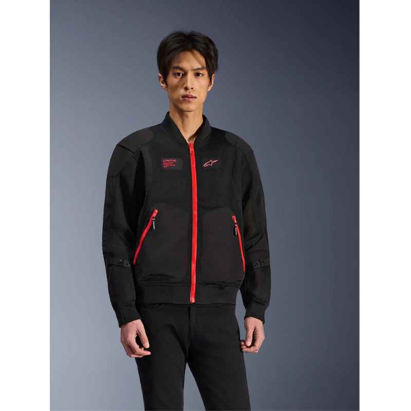 CHAQUETA ALPINESTARS FLIGHT AIR BLACK BRIGHT RED