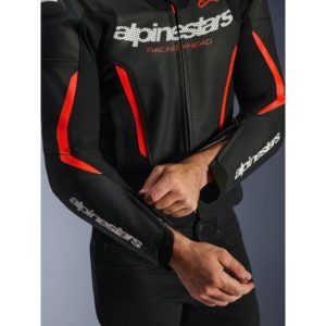 Chaqueta Alpinestars GP FORCE V2 AIR BLACK RED FLUOR