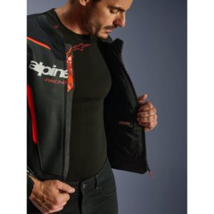 Chaqueta Alpinestars GP FORCE V2 AIR BLACK RED FLUOR