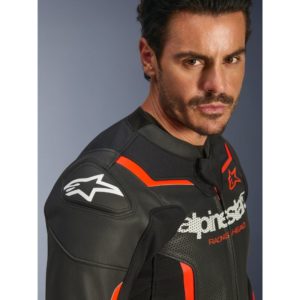 Chaqueta Alpinestars GP FORCE V2 AIR BLACK RED FLUOR