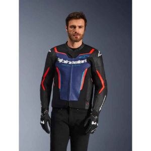 Chaqueta Alpinestars GP FORCE V2 BLACK BLUE RED FLUO