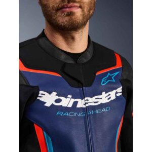 Chaqueta Alpinestars GP FORCE V2 BLACK BLUE RED FLUO