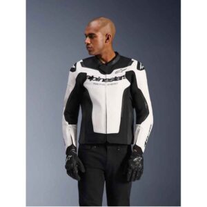 Chaqueta Alpinestars GP FORCE V2 WHITE BLACK