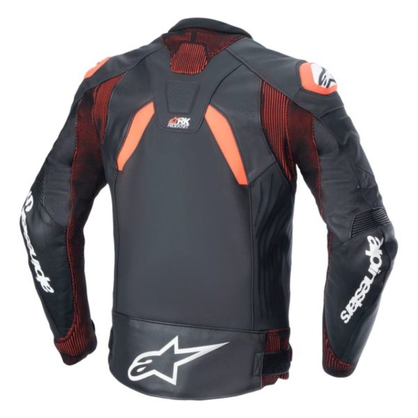 Chaqueta Alpinestars 	
GP PLUS R V4 RIDEKNIT LEATHER BLACK RED FLUO WHITE