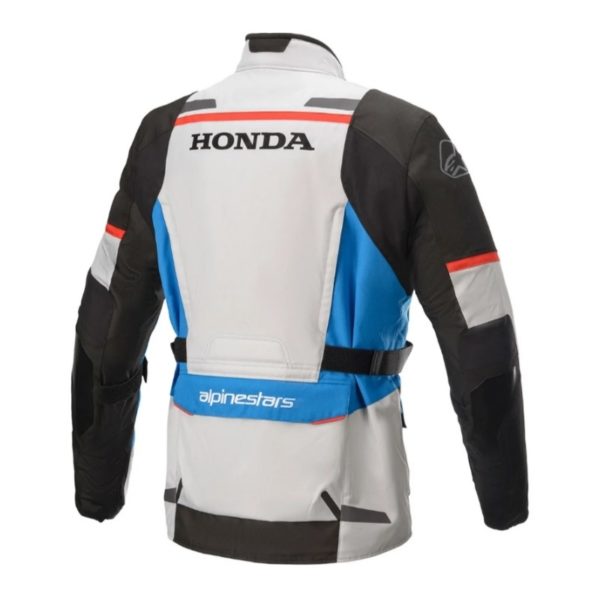 Chaqueta Alpinestars Honda Andes V3 Drystar Ice gray blue bright red