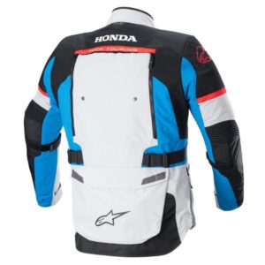 Chaqueta Alpinestars HONDA BOGOTA' PRO DRYSTAR ICE GRAY BLUE BRIGHT RED