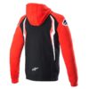 Chaqueta Alpinestars HONDA ZIP HOODIE RED BLACK - Imagen 2