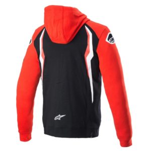Chaqueta Alpinestars HONDA ZIP HOODIE RED BLACK