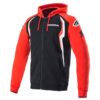 Chaqueta Alpinestars HONDA ZIP HOODIE RED BLACK