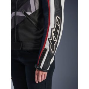 Chaqueta Alpinestars IDLES OFF WHITE FLAME RED BLACK
