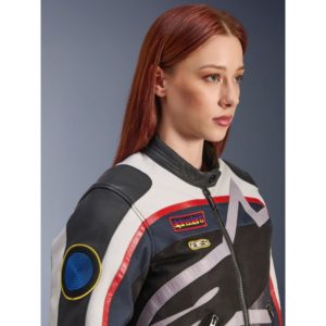 Chaqueta Alpinestars IDLES OFF WHITE FLAME RED BLACK