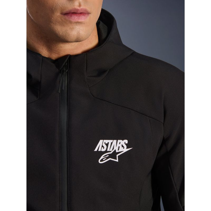 CHAQUETA ALPINESTARS IMPERMEABLE AEROSHELL BLACK BLACK