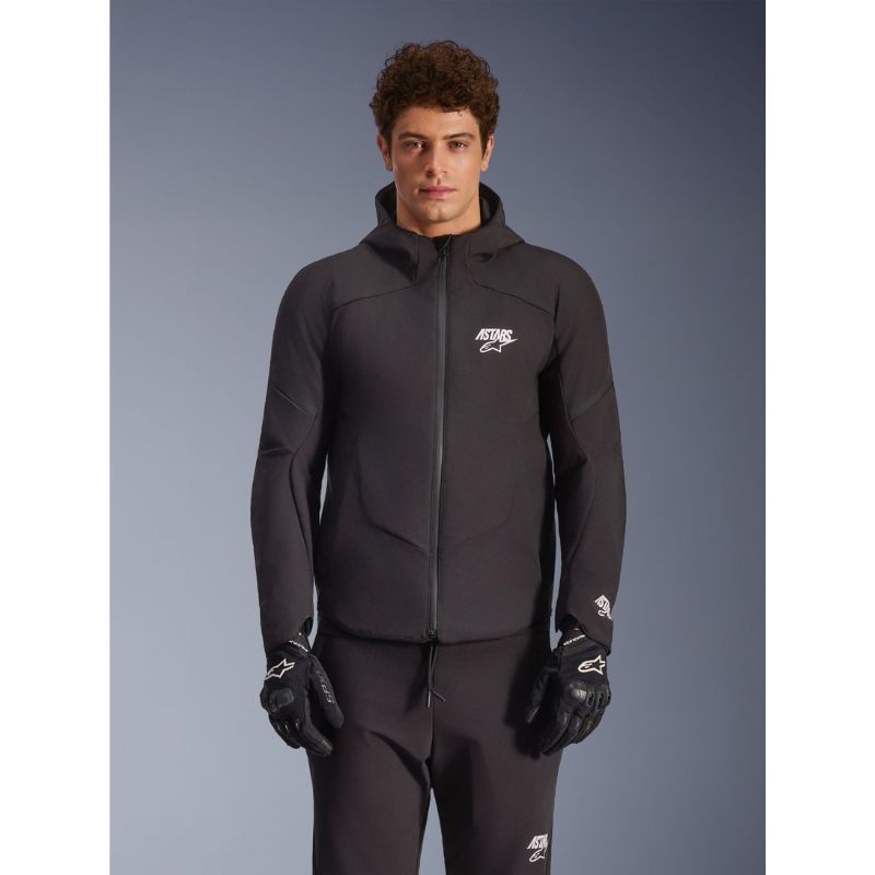 CHAQUETA ALPINESTARS IMPERMEABLE AEROSHELL BLACK BLACK