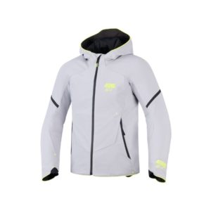 CHAQUETA ALPINESTARS IMPERMEABLE AEROSHELL MID GRAY YELLOW FLUO