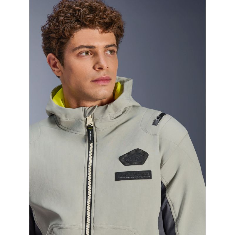 CHAQUETA ALPINESTARS IMPERMEABLE MOBLAST WP IRON GRAY DARK SAGE