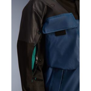 CHAQUETA ALPINESTARS IMPERMEABLE MOSPHER BLACK DARK PETROL