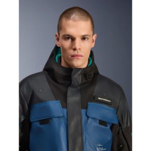 CHAQUETA ALPINESTARS IMPERMEABLE MOSPHER BLACK DARK PETROL