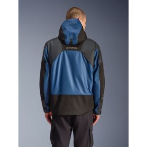 CHAQUETA ALPINESTARS IMPERMEABLE MOSPHER BLACK DARK PETROL