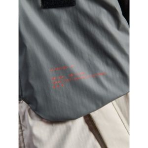 CHAQUETA ALPINESTARS IMPERMEABLE MOSPHER FUR GRAY BLACK ICE