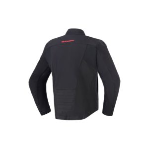 CHAQUETA ALPINESTARS IMPERMEABLE SMX BLACK WHITE BRIGHT RED