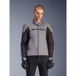 CHAQUETA ALPINESTARS IMPERMEABLE SMX DARK GRAY BLACK