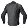 Chaqueta Alpinestars MISSILE V2 LEATHER JACKET BLACK BLACK - Imagen 2