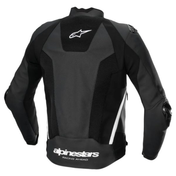 Chaqueta Alpinestars MISSILE V3 AIRFLOW LEATHER BLACK WHITE