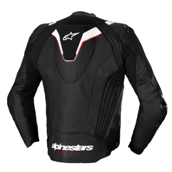 Chaqueta Alpinestars MISSILE V3 IGNITION LEATHER BLACK WHITE