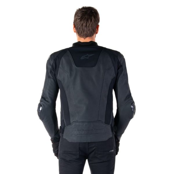 Chaqueta Alpinestars MISSILE V3 LEATHER BLACK BLACK