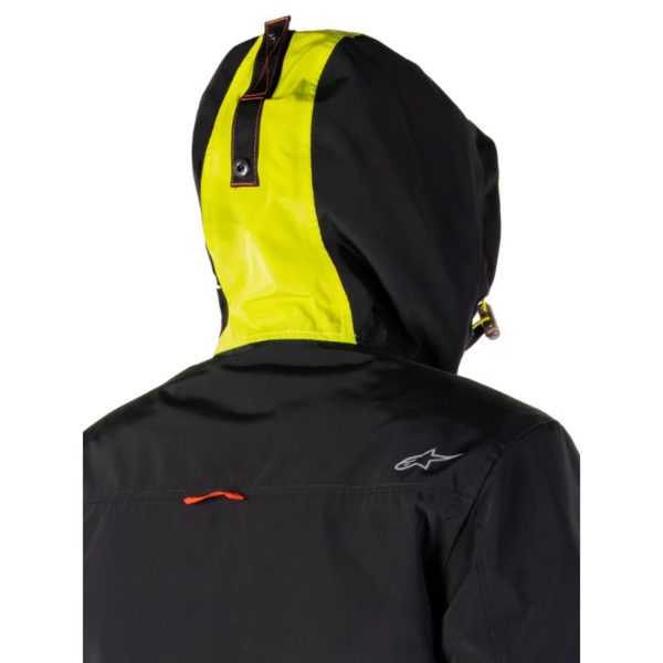 Chaqueta Alpinestars MOOTANT WP PARKA LIME PUNCH BLACK