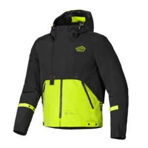 Chaqueta Alpinestars MOOTANT WP PARKA LIME PUNCH BLACK