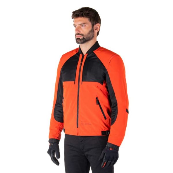 Chaqueta Alpinestars MOOTANT WP PARKA SPICY ORANGE BLACK