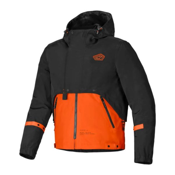 Chaqueta Alpinestars MOOTANT WP PARKA SPICY ORANGE BLACK