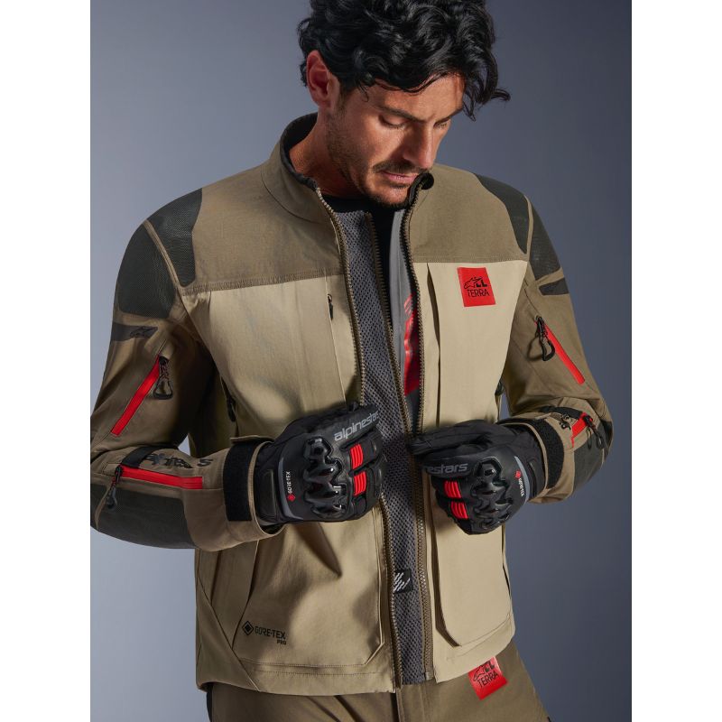 CHAQUETA ALPINESTARS NAZCA 3L GORE-TEX PRO WALNUT ROCK BROWN