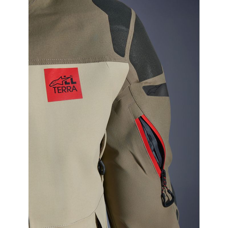 CHAQUETA ALPINESTARS NAZCA 3L GORE-TEX PRO WALNUT ROCK BROWN