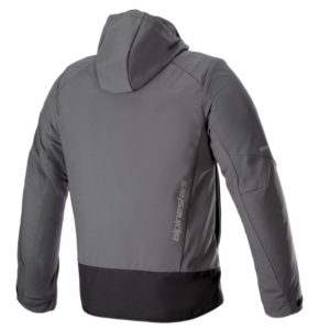 Chaqueta Alpinestars NEO WATERPROOF HOODIE TAR GRAY BLACK
