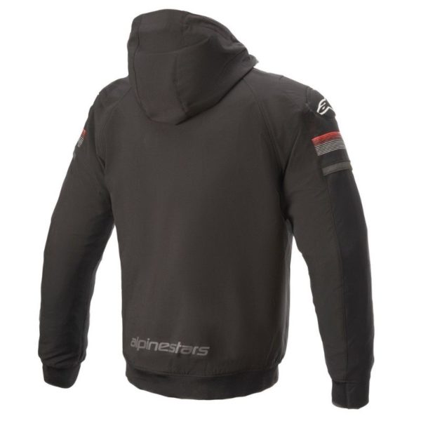 Chaqueta Alpinestars SEKTOR V2 TECH HOODIE BLACK BRIGHT RED