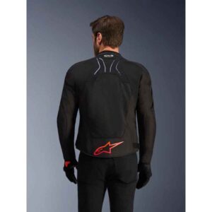 Chaqueta Alpinestars SMX AIR BLACK BRIGHT RED WHITE