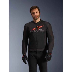 Chaqueta Alpinestars SMX AIR BLACK BRIGHT RED WHITE