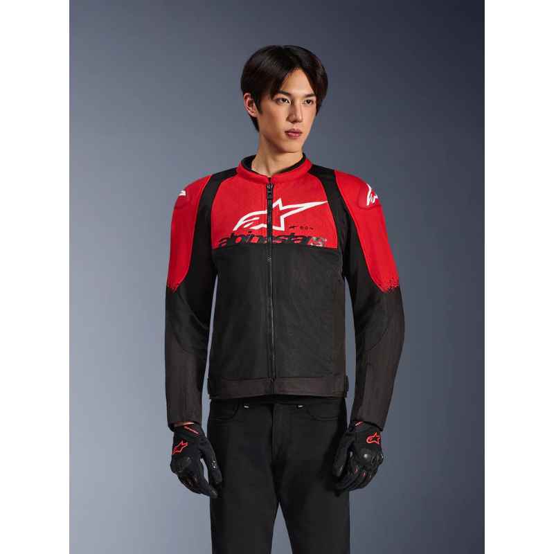 Chaqueta Alpinestars SMX AIR BRIGHT RED BLACK