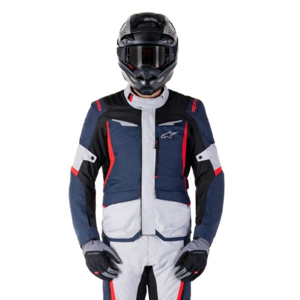 Chaqueta Alpinestars ST-1 WATERPROOF DARK BLUE BLACK BRIGHT RED