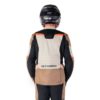 Chaqueta Alpinestars ST-1 WATERPROOF DARK KHAKI SAND BLACK RED FLUO - Imagen 2