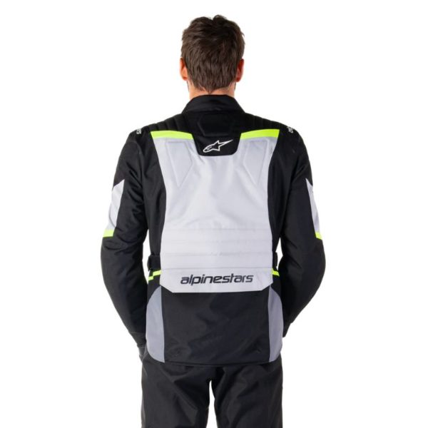 Chaqueta Alpinestars ST-1 WATERPROOF ICE GRAY BLACK YELLOW FLUO