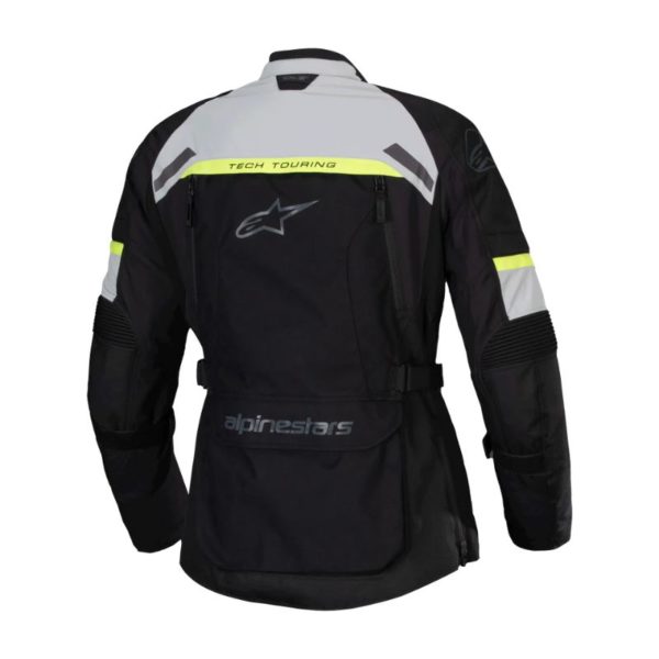 Chaqueta Alpinestars STELLA BOGOTA' PRO DRYSTAR BLACK ICE GRAY YELLOW FLUO